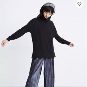 Madewell Turtleneck Tunic Sweatshirt S